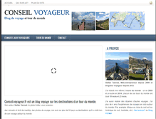 Tablet Screenshot of conseil-voyageur.fr